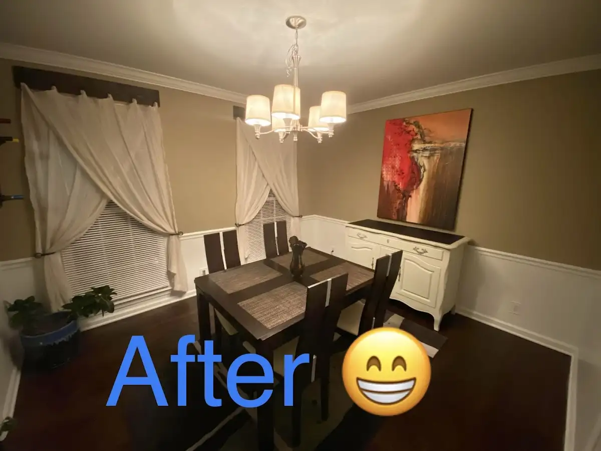 Professional dining room restoration after water damage in Upper Freehold